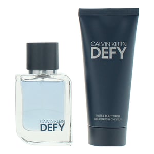 Calvin Klein Defy Eau De Toilette 50ml + Shower Gel 100ml