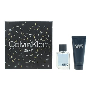 Calvin Klein Defy Eau De Toilette 50ml + Shower Gel 100ml