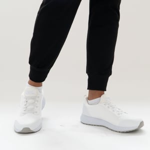 Skechers Womens Squad Slip Resistant Lace Up Safety Trainers