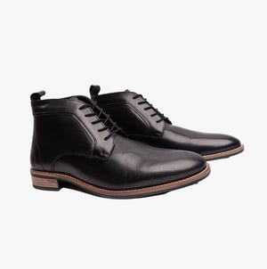 Hush Puppies DECLAN LACE Heren Formele Boots Zwart