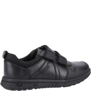 SPENCER Boys Leather School Shoes Black