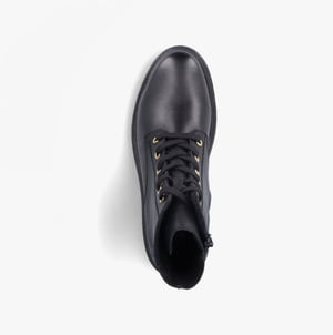 Rieker Z2841-00 Dames Leren Laarzen Zwart