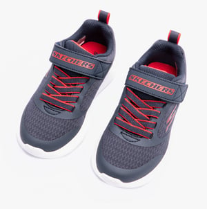 405095L/NVRD GO RUN 400 V2 Boys Trainers Navy/Red