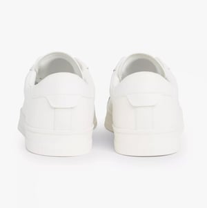 TJM LÄDER LÅGA SNEAKERS Herr Ecru