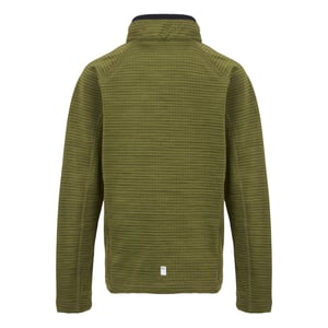 Regatta Kinderen/Kinderen Berley Half Zip Top met lange mouwen (Nefriet groen/zwart)