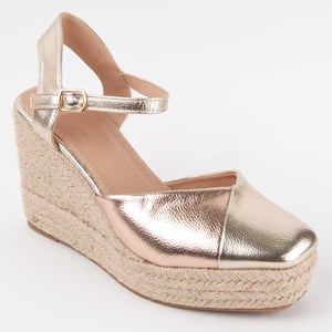 Montevita Wedge Espadrille Esparteo6 Gold