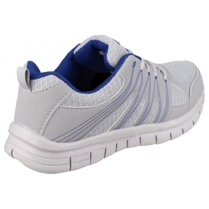 MILOS Mens Mesh Trainers Grey/Navy