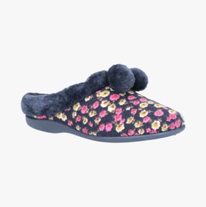 Mirak CHABILIS Womens Textile Mule Slippers Floral