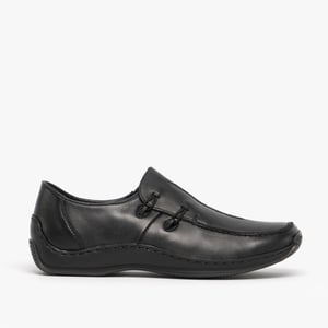 L1751-00 Ladies Slip-On Shoes Black