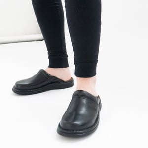 Josef Seibel MAX Heren Leren Muilschoenen Zwart