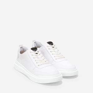 GRANDPRO RALLY Ladies Cotton Trainers White