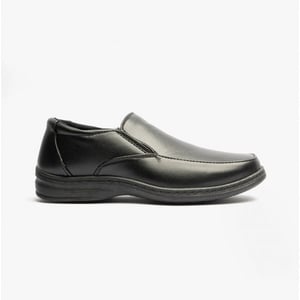 KARL Mens Leather Shoes Black