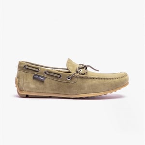 KENNEY Mens Boat Shoes Dark Green