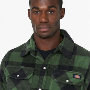 Dickies PORTLAND Heren Shirt Jacket Groen