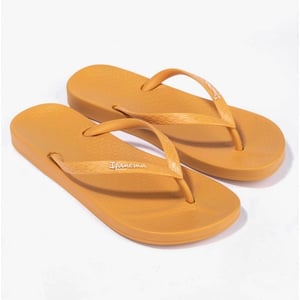 ANATOMIC COLORS Ladies Vegan Flip-Flops Tan