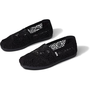 TOMS Alpargata Polyester Svarta Espadriller för kvinnor