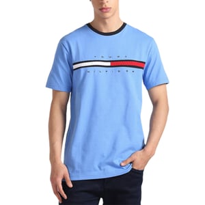 Tommy Hilfiger Mens T Shirts Signature Stripe Tee