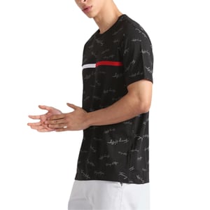 Tommy Hilfiger Mens T Shirt Signature Flag Striped Tee