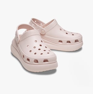 Crocs 207521-6UR CLASSIC CRUSH Womens Clogs Quartz