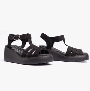 DUMA955FLY Womens Sandals Black