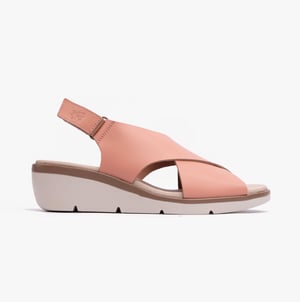 NABI058FLY Womens Sandals Nude Pink