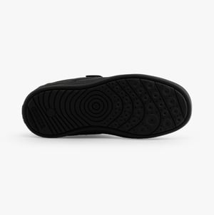 J ARZACH Boys School Shoes Black
