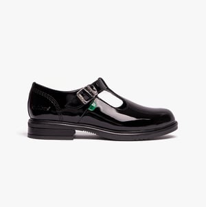 LACH T-BAR PATL JF Youth Womens School Shoes Black