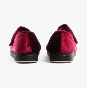 Padders LYDIA X Womens Slippers Winter Red