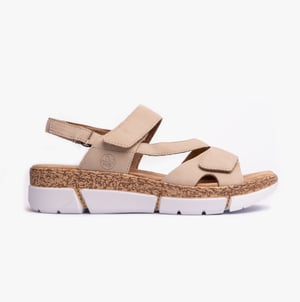 V2366-60 Womens Sandals Beige