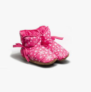 NIUMA Girls Novelty Slippers Fuxia Pink