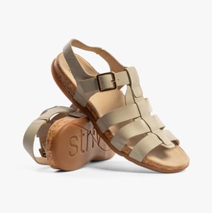 CRISTAL Womens Sandals Latte