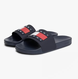 TJ POOL SLIDES Herrsandaler Mörk Natt Navy