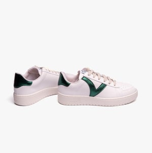 MADRID FAUX LEATHER & METAL Womens Trainers Botella