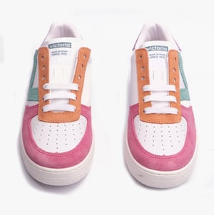 MADRID MULTICOLOUR Womens Trainers Rosa