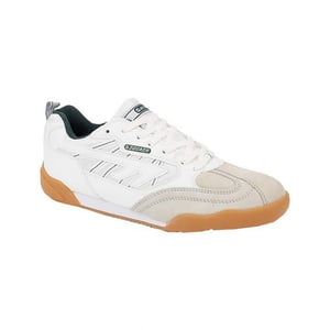 SQUASH Unisex Lace Up Sports Trainers White