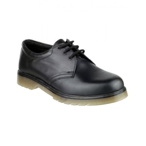 ALDERSHOT Unisex Leather Shoes Black