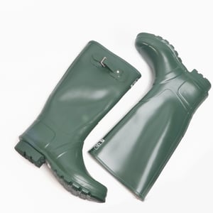Woodland Hobart Green Wellington Wide Fit Unisex