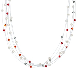 Valero Pearls Fresh Water Cultured Pearl Necklace