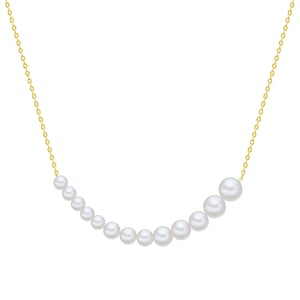 Valero Pearls Female Sterling Silver Necklace