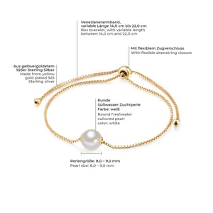 Valero Pearls Sterling Silver Bracelet