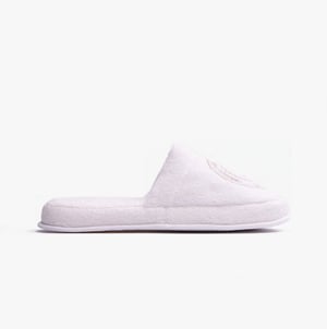 GANT CREST Unisex Mule Slippers White