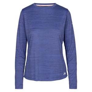Trespass Dames/Dames Nettil Active Top met lange mouwen (Baja Blauw Marl)