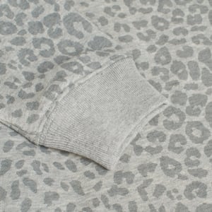 Sweatshirtklänning med rund hals 756387 tjej