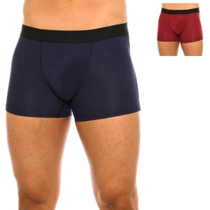 Pack of 2 Sensitive Bamboo Boxers A0C7M Men