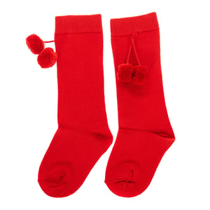 Lange Socken mit Quasten 17I25002 Baby
