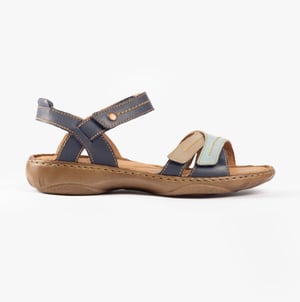 DEBRA 62 Womens Sandals Indigo-Multi