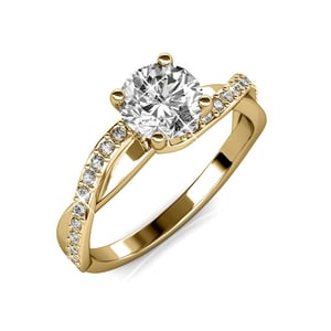 Eleanor Ring - Zilver en Kristal