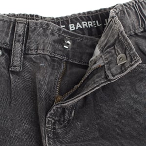 High-waisted barrel jeans 725860 for girls