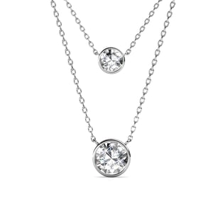 Juliet hangers - Zilver en kristal