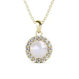 Circlet Parel Hangers - Goud en Kristal